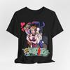 Unisex Jersey-T-Shirt im Anime-Stil mit lustigen Charakteren, Cooles Grafik-T-Shirt