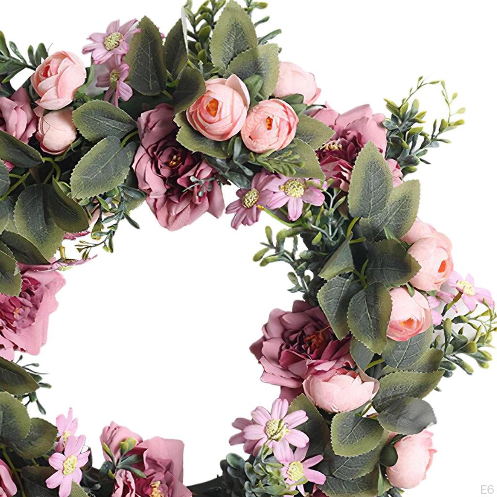 Artificial Flowers Wreath Decoration Christmas Wedding Garland Home Decor Gifts