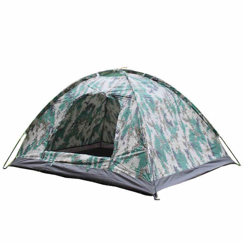 Li Shen Digital Camo 3-4 Person Camping Tent