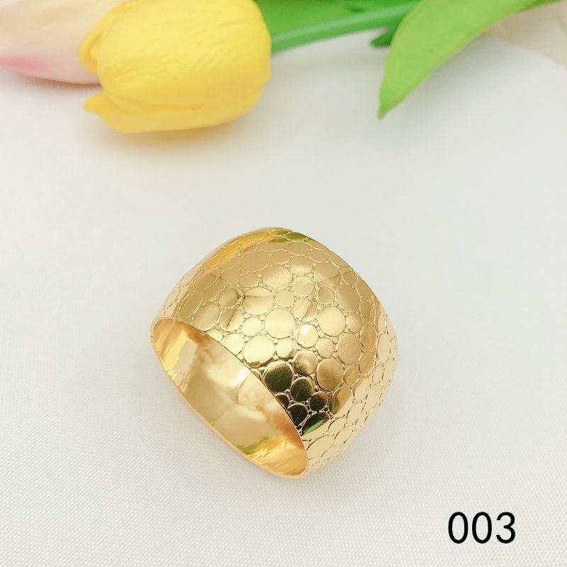 Silver Decorative Napkin Ring Holder for Weddings, Party Decoration, New, 12 Pcs per Lot