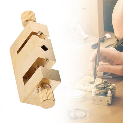 Stolní svěrák, nástroj na opravu korunky na hodinky, Profesionální držák svěráku na svěrák pro kutily