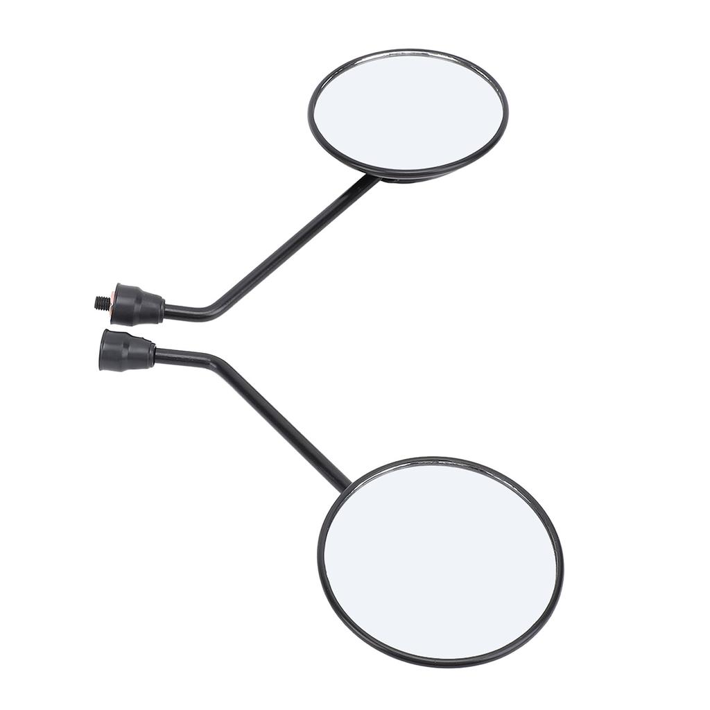 Pair of Round Motorcycle Mirror Universal M8 Adjustable Angle Rear View Mirror for ST50 ST70 CL70 CT90 CL90 S90
