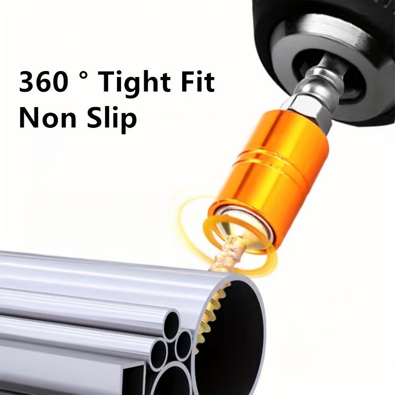 5 STÜCK mit Leistungsstarkem Magnetischem Kreuzschlitzschraubendreher-Kopf-Set mit Magnetspitze - Hochbelastbarer Schwarzer Kopf (Schraubendreher Kompatibel)