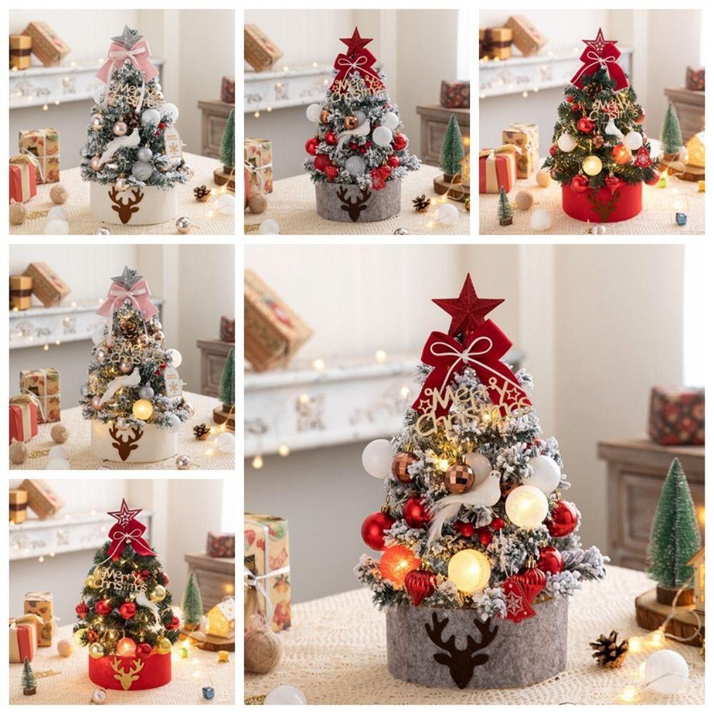 Handicraft Christmas Small Tree Festival Xmas Pine Tree Holiday Party Supplies
