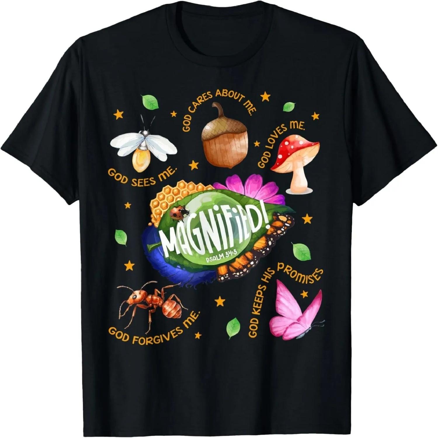 VBS 2025 Magnified Smallest Insects Adventure Christian T-Shirt XXXXXL разноцветный