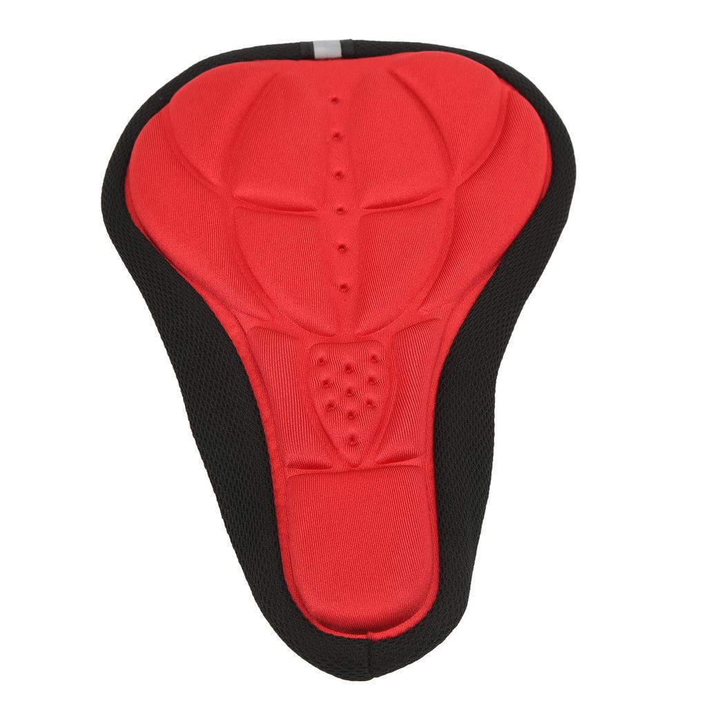 Bike Seat Cover Soft Breathable Durable Sponge Easy Installation Comfortable Concavo Convex Design