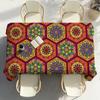 Authentic Boho Table Cloth Party Decor Dining Room Home Kitchen Patios Waterproof Stain-Proof Table Cloth