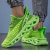 Men Casual Sport Shoes Breathable Lightweight Sneakers Outdoor Knit Black Running Shoes Athletic Jogging Walking Couple Shoes