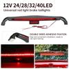 Universal 12V Car Third Brake Lights Bar Rear Parking Signal Lamp 28 LED Truck High Mount Stop Warning Light