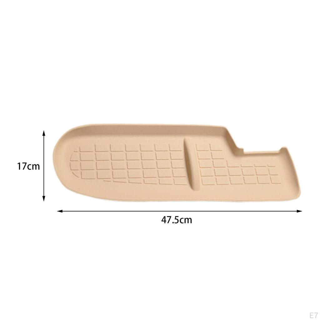Car Center Console Cushion Pad Dashboard Mat Waterproof TPE Easy to Clean Assembly Replaces