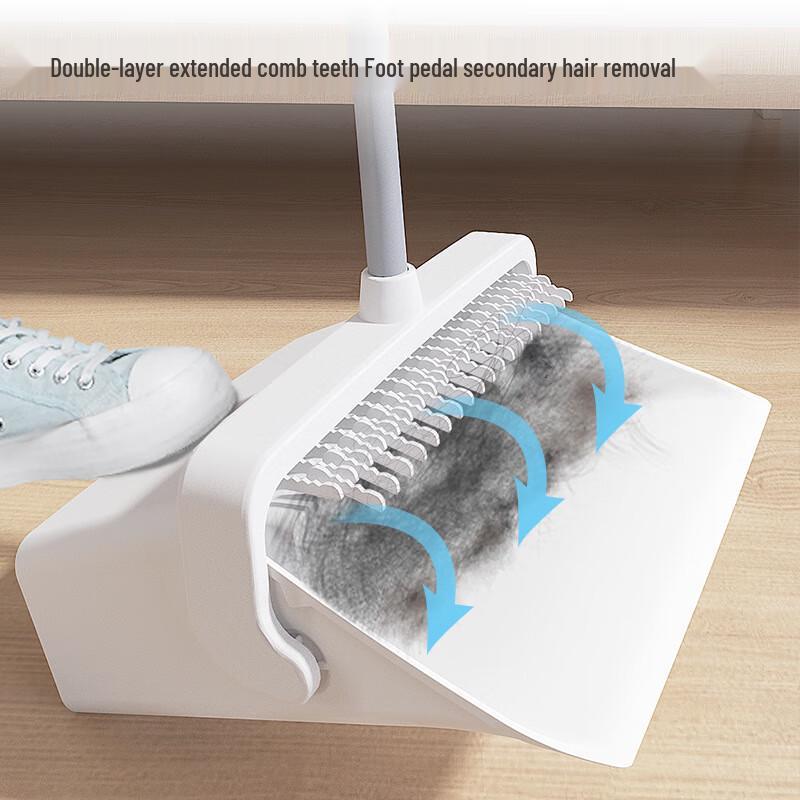 Soft-Bristle Broom & Dustpan Set