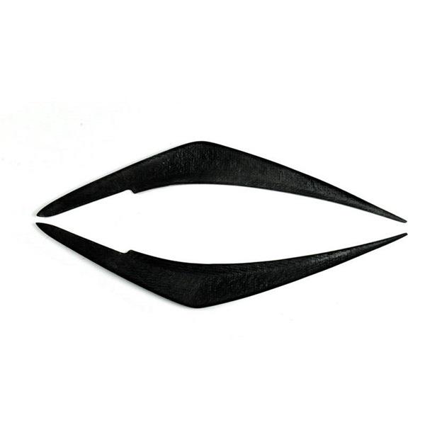 1 Pair Carbon Fiber Headlight Eyebrow Stickers for 22-25 Subaru Impreza WRX STI