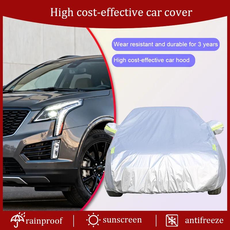 Suitable for Cadillac XT5 Full Outdoor UV Protection, Sunshade, Snow Rain SUV Dust Cover, Thickened Car Cover