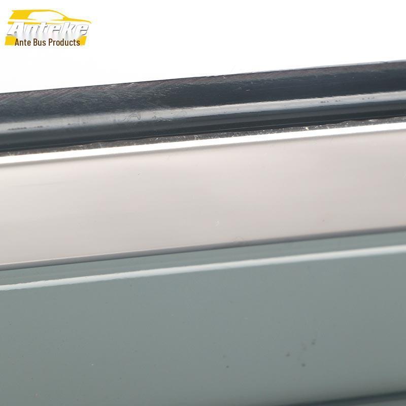 2020 Hongguang MINI EV PC Rain Deflector with 3D Stainless Steel Bright Strip Decorative Sticker