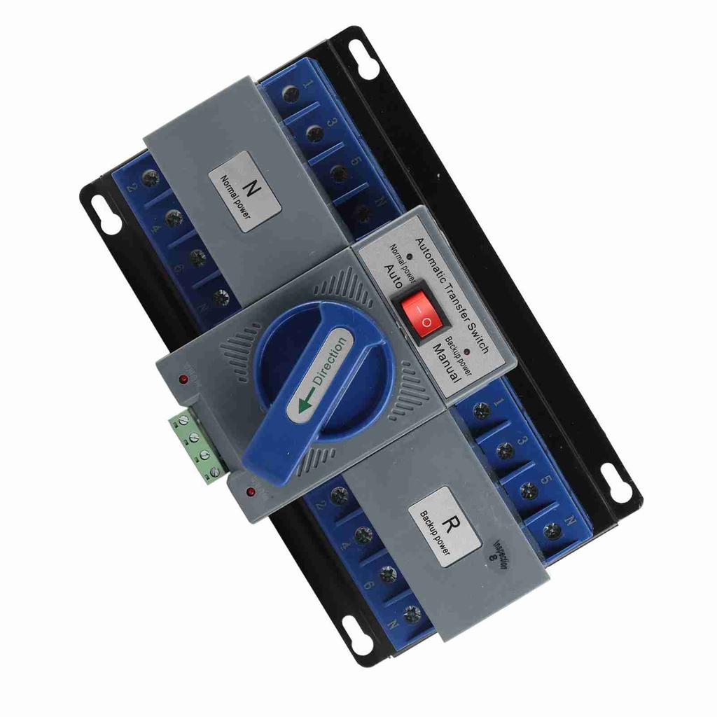 1pcs Mini 63A 4P Dual Power Automatic Transfer Switch