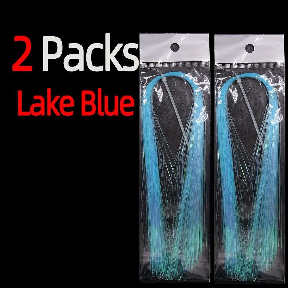 

2 упаковки, 1/50 дюйма, 0,5 мм, УФ-жемчуг, ледяное крыло, для вязания мушек, трубка Flashabou, материалы для связывания мушек, стример, мушка для щуки и лосося