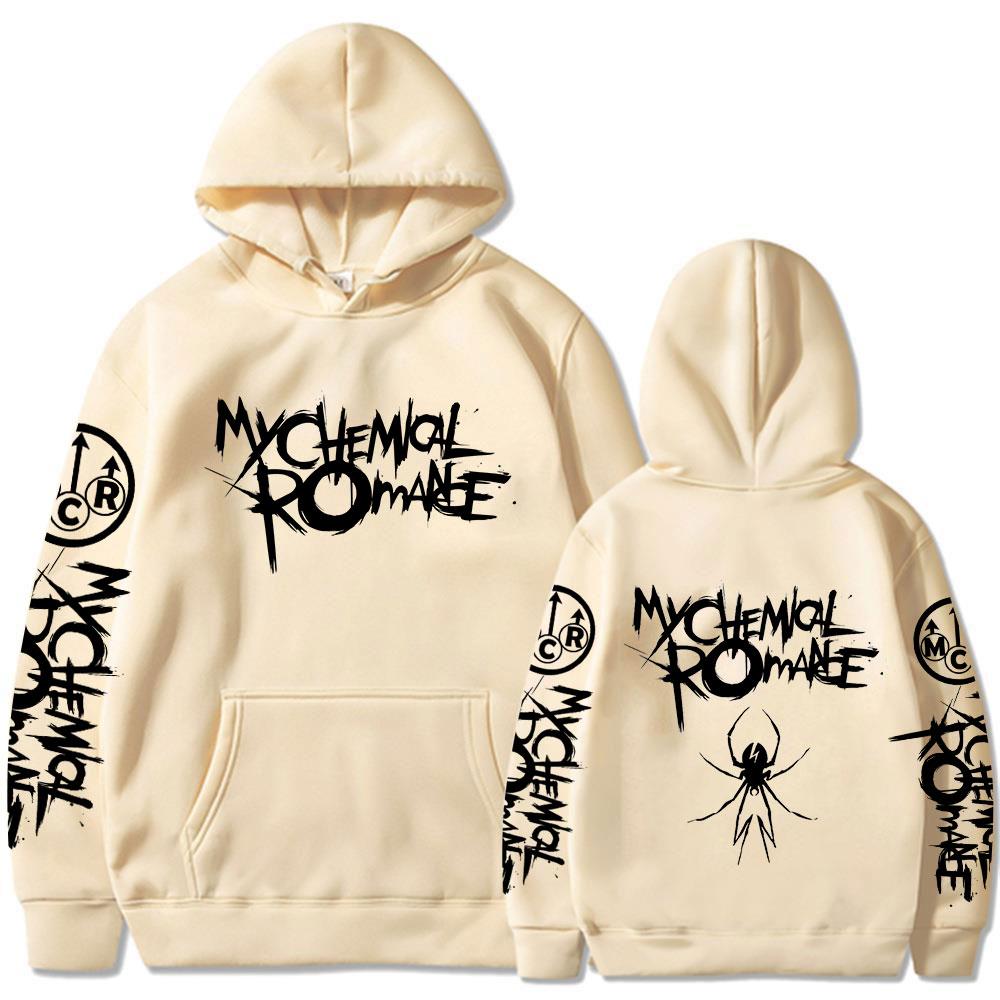 My Chemical Romance Rock Band Hoodies Black Parade Punk Emo Hooded Sweatshirt Men Women Fashion Vintage Vintage Hip Hop Pullover