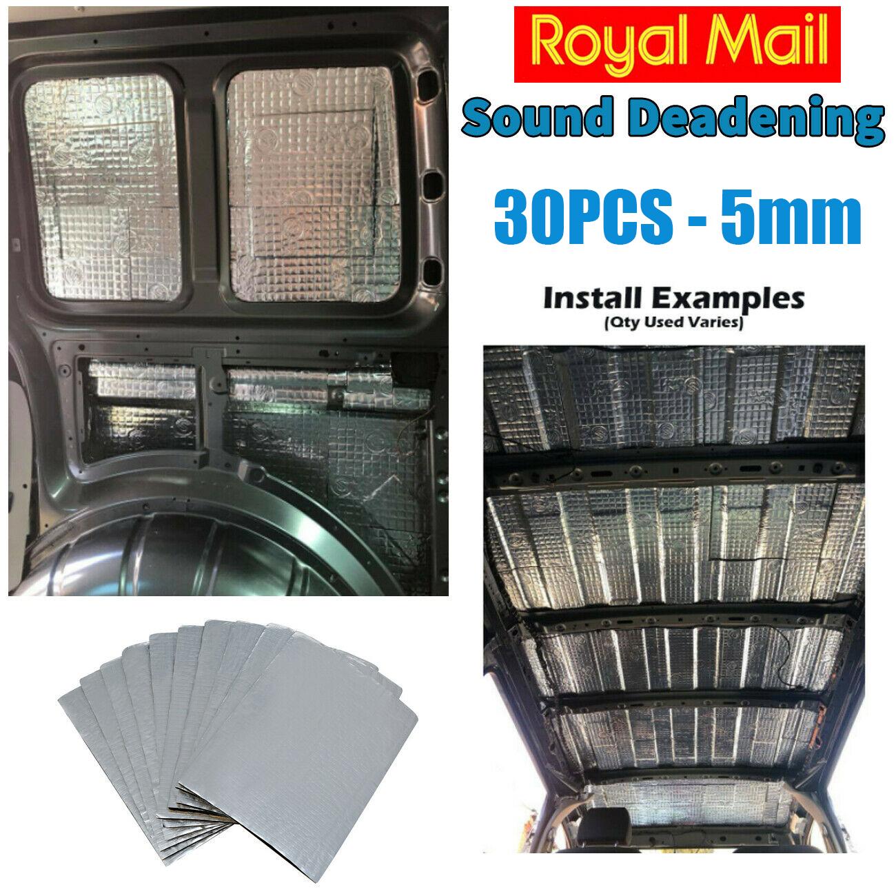 

Шумоізоляційний демпфуючий килимок Car Silent Compact Van Proofing 5mm Auto 30pcs як показано кольору