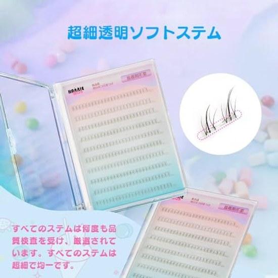 False eyelashes partial use no glue needed long-lasting large capacity natural look cluster effect lower beginner-friendly comes tweezers (small flame
