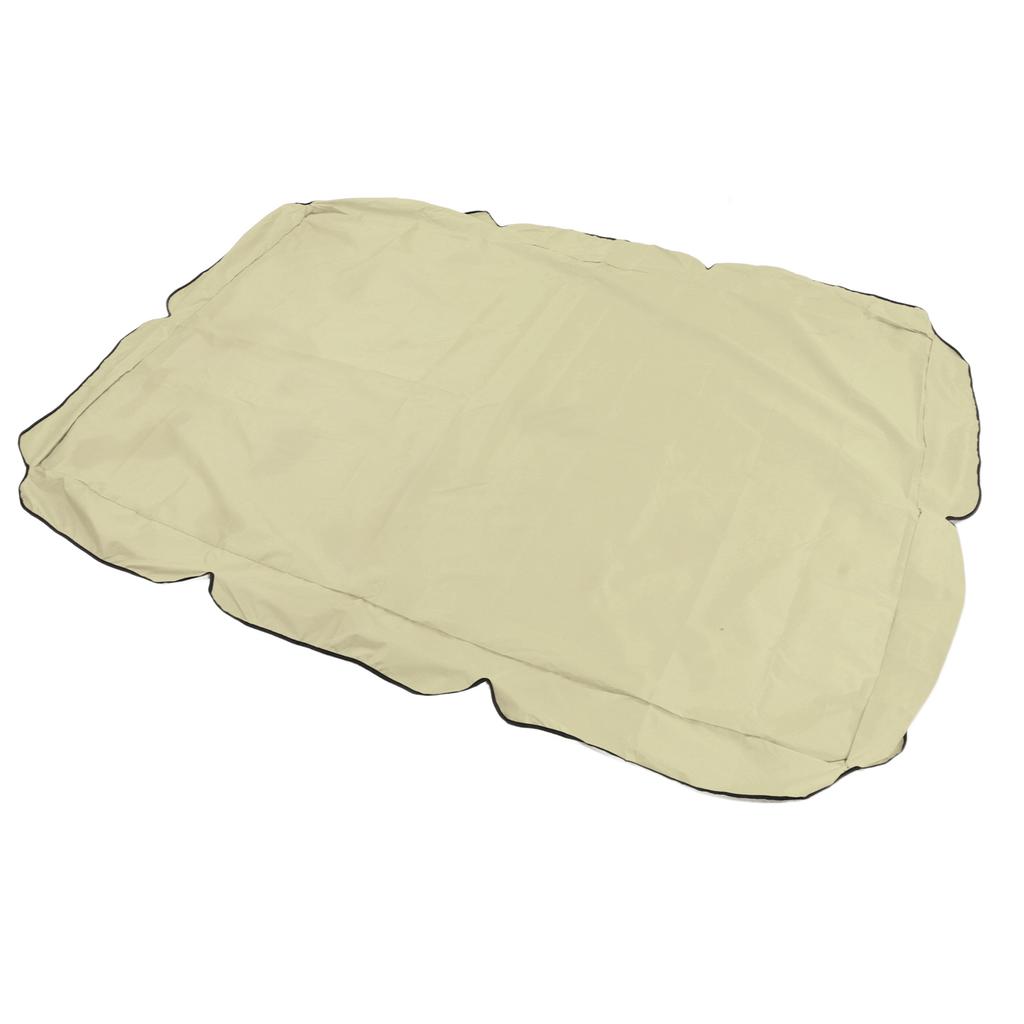 Outdoor Swing Canopy Silver Coated Oxford Cloth Waterproof Swing Chair Top Cover for Garden Sun Shade Accessory