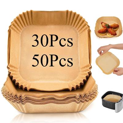 Baking Supplies Air Fryer Paper Liner Kitchens Accessories Large For Kitchen Accessory Non-stick Baking Mat Disposable