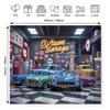 1 Piece of Retro Garage Decor Item Paired with Classic Cars - Party Decoration Reflecting the Style of a Retro Car Shop