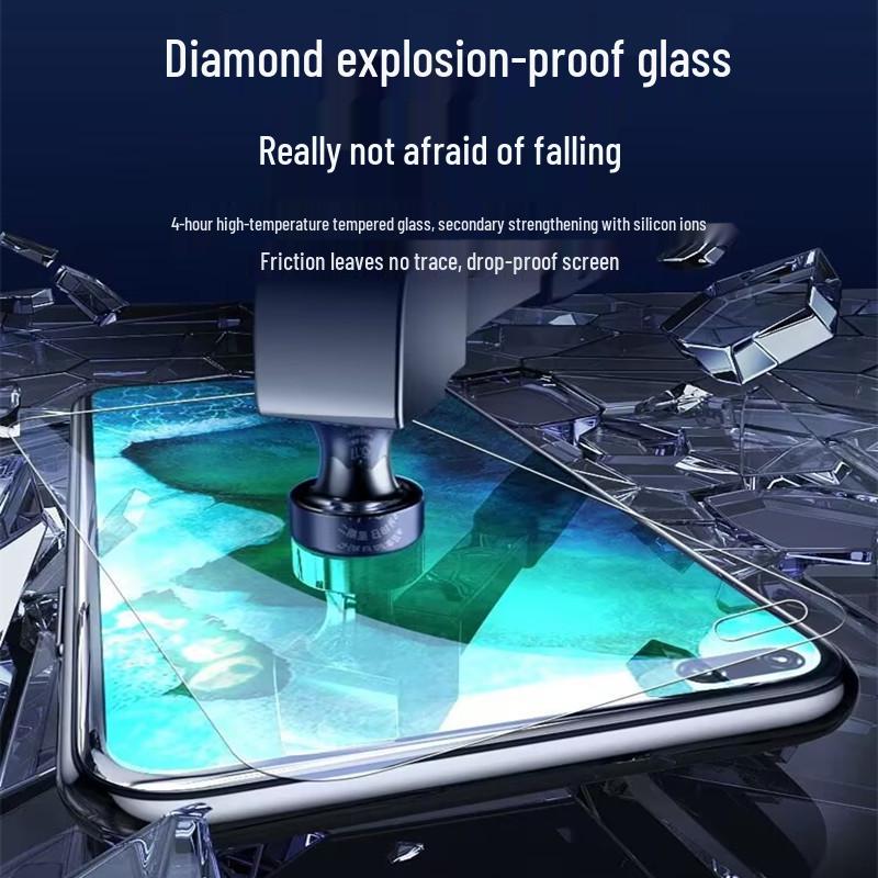 Honor V30 Pro/V20 Gehärtetes Glas: Blaulichtfilter, Augenschutz, Anti-Fingerabdruck, Blickschutz, Staubfrei