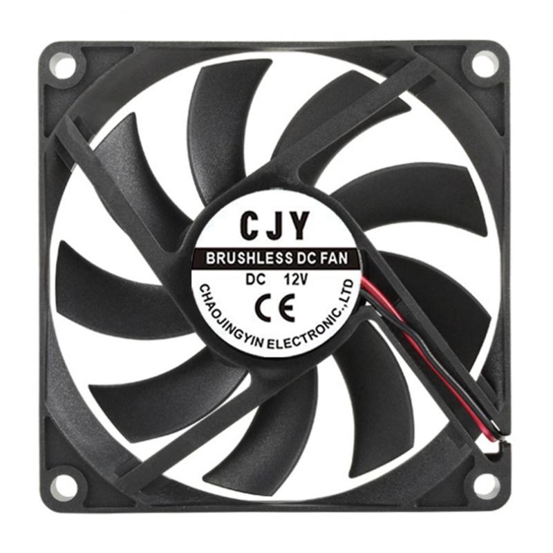 Powerful 80mm Computer Cooling Fan For Gaming PC Servers Heat Dissipation Computer Router CPU Cabinet Accessories