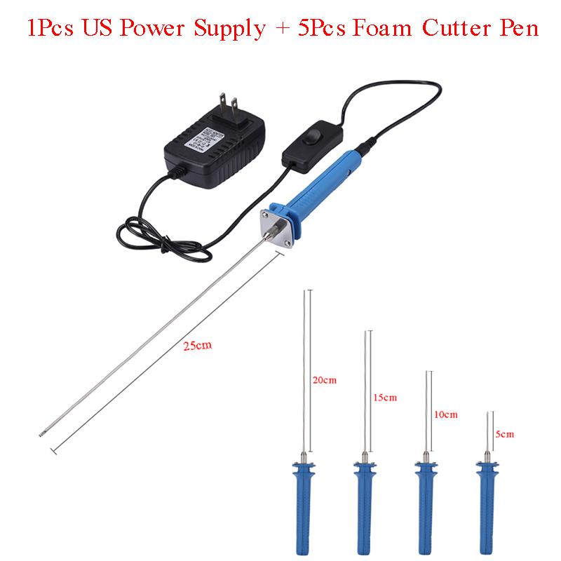 Foam Cutter Pen 15W 110V-240V Electric Foam Polystyrene Cutting Machine Portable Styrofoam Cutter DIY Cutting Tools