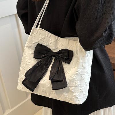 Korean Ins Bag Women's New Fashionable One Shoulder Bucket Bag Women's Versatile Fashionable Tote Bag Women