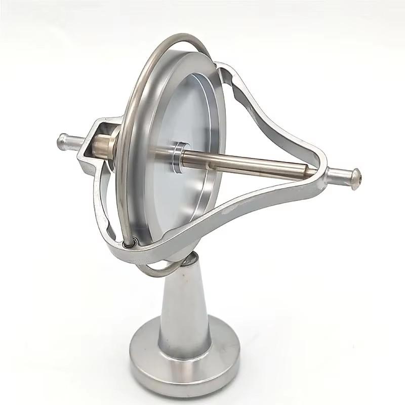 Jouet Gyroscope Métallique Gyroscope du Bout des Doigts Magie Anti-gravité Adulte Décompression Équilibre Mécanique Anti-Gravité Équipement Pédagogique Jouet