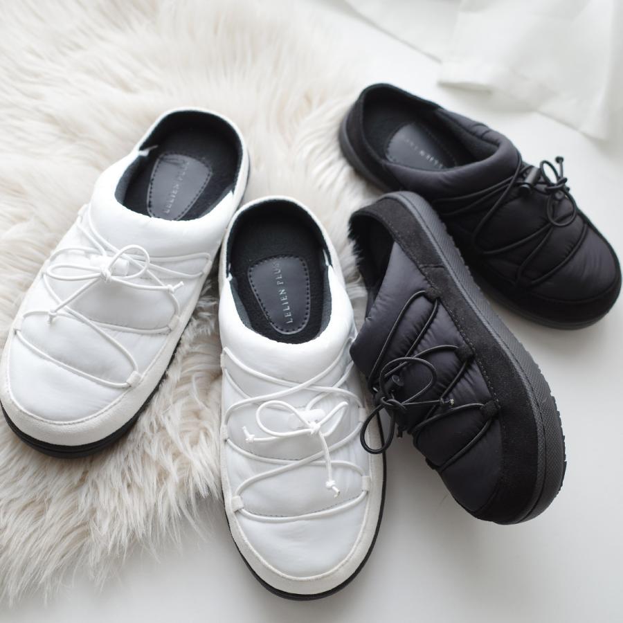 

Sabo Mock Shoes, Women s Slip-on, Stylish, Slippers, Fleece-lined, Warm, Easy to Wear, No Heel, Lace-up, Cold Protection, Water Repellent, Warm,