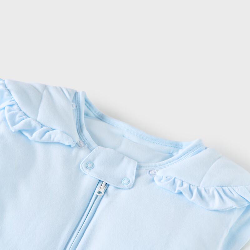 TONGTAI Baby Pure Cotton Hooded Sleepsuit 85cm