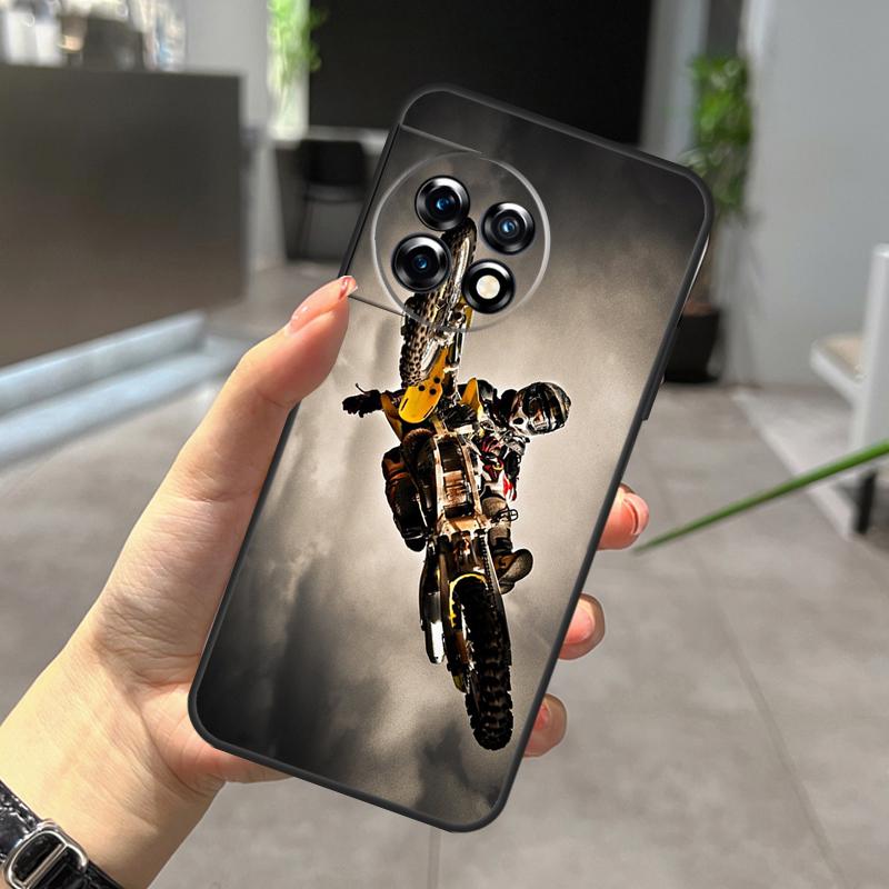 Moto Cross Motorcycle Sports Case For OnePlus Nord CE 5 2 3 4 Lite N20 N30 OnePlus 15 R 10T 12R 13R 13 12 11 10 Pro Cover