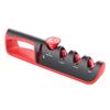 Knife Sharpener Handheld Kitchen Facilitative Sharpener Tool Angle Adjustable Five In One Knife Sharpener Black Red Professional