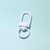 Handmade U-Shaped Painted Door Buckle Keychain Spray Paint DIY Accessory Pendant