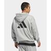 Adidas Basketball Loose Fit Hooded Zip Sports Jacket Unisex Jackets KB7562