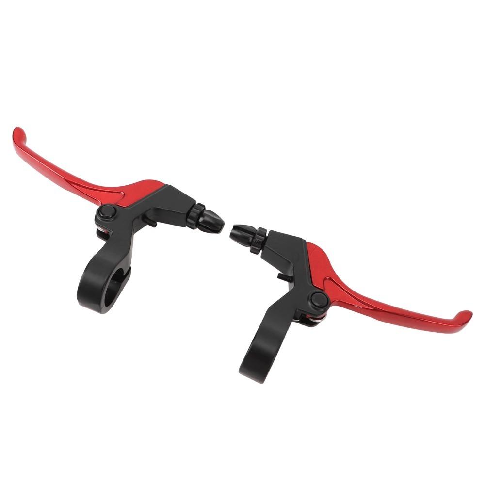 22.2 Diameter Bike Brake Handle Aluminum Alloy Ergonomic Bike Brake Lever High Performance Easy Installation