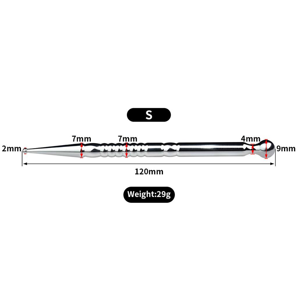 Metal Stainless Steel Urethral Rod Prostate Massage Rod Male Penis Masturbator Gay Sounding Urethral Plug