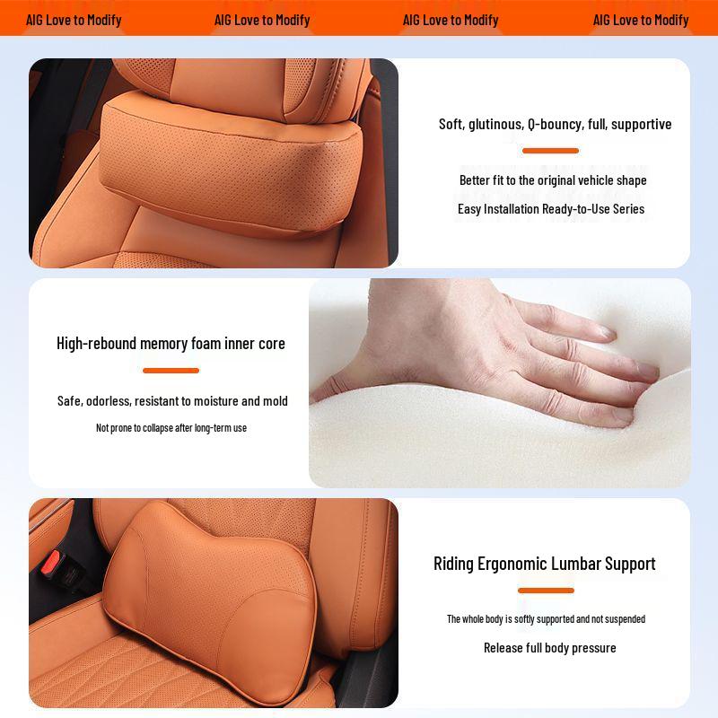 Nezha L Car Seat Neck and Lumbar Support Pillow