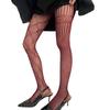 Women Lace Patterned Fishnet Tights High Waist Fishnets Leggings Net Stockings Pantyhose Thigh High Stockings Hosiery