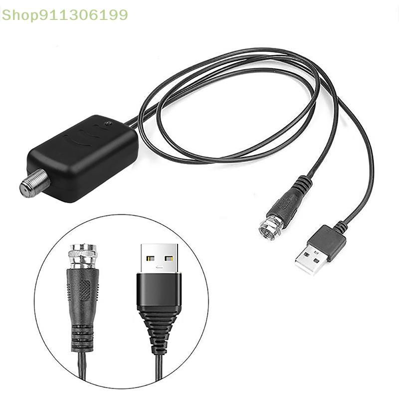 1 Pcs Highquality HDTV Antenna Amplifier 4K Low Noise High Gain TV Signal Amplifier UHD Televisions Accessories