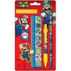 Toy & Gamer Super Mario | 5-Piece Stationery Set | Officially Licensed Merchandise