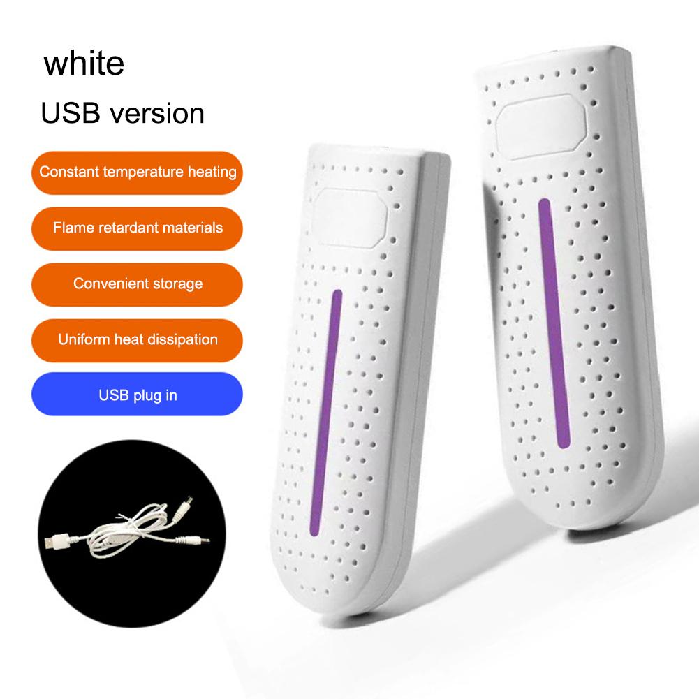 Folding Foot Warmer Heater Adjustable Deodorizer Dehumidify Device Fast Dryer Heater 360 Degree Circulating Heating USB Charging