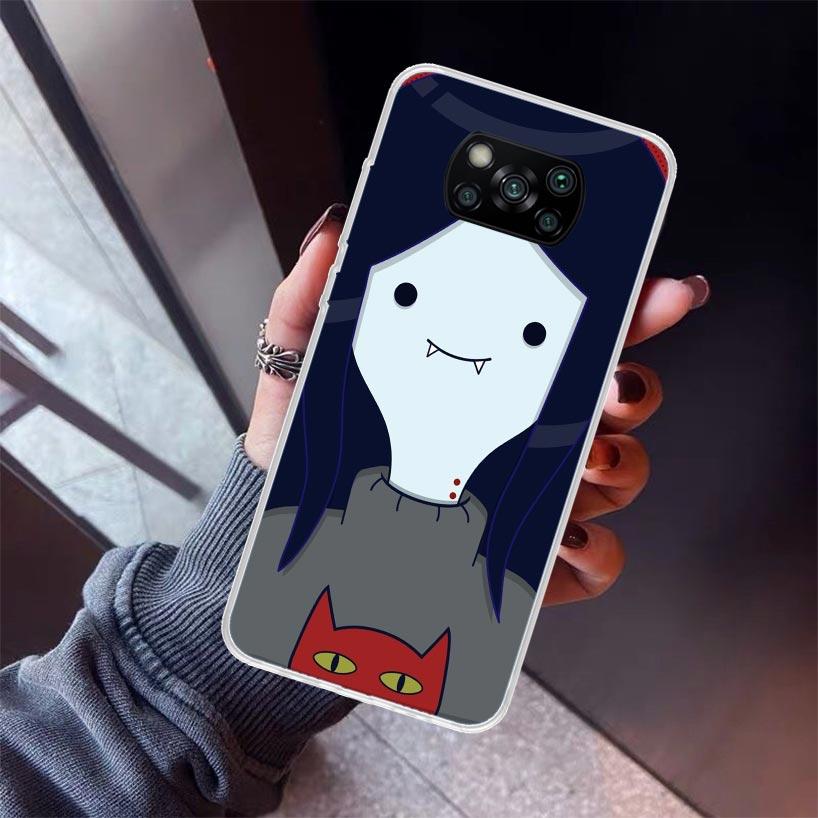 Adventure Marceline Jujuba Phone Case For Xiaomi Poco X7 X6 X5 Pro F7 Ultra Redmi 15C 15 13 13C 12 12C 10 10A 10C 9 9A 9C 9T She
