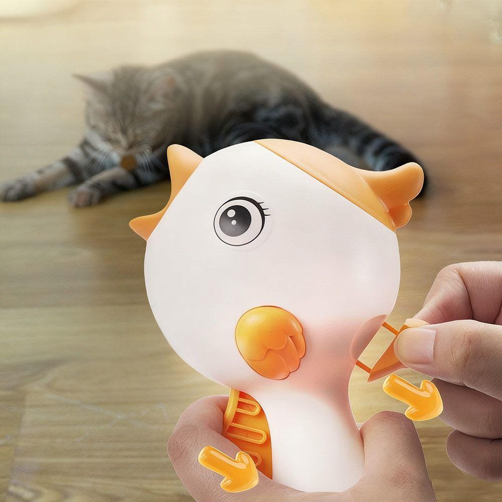New Interactive Cat Treat Launcher Infrared Laser Bird Shape Cat Food Thrower Cat Cat Stick for Pet Feeding and Entertainment