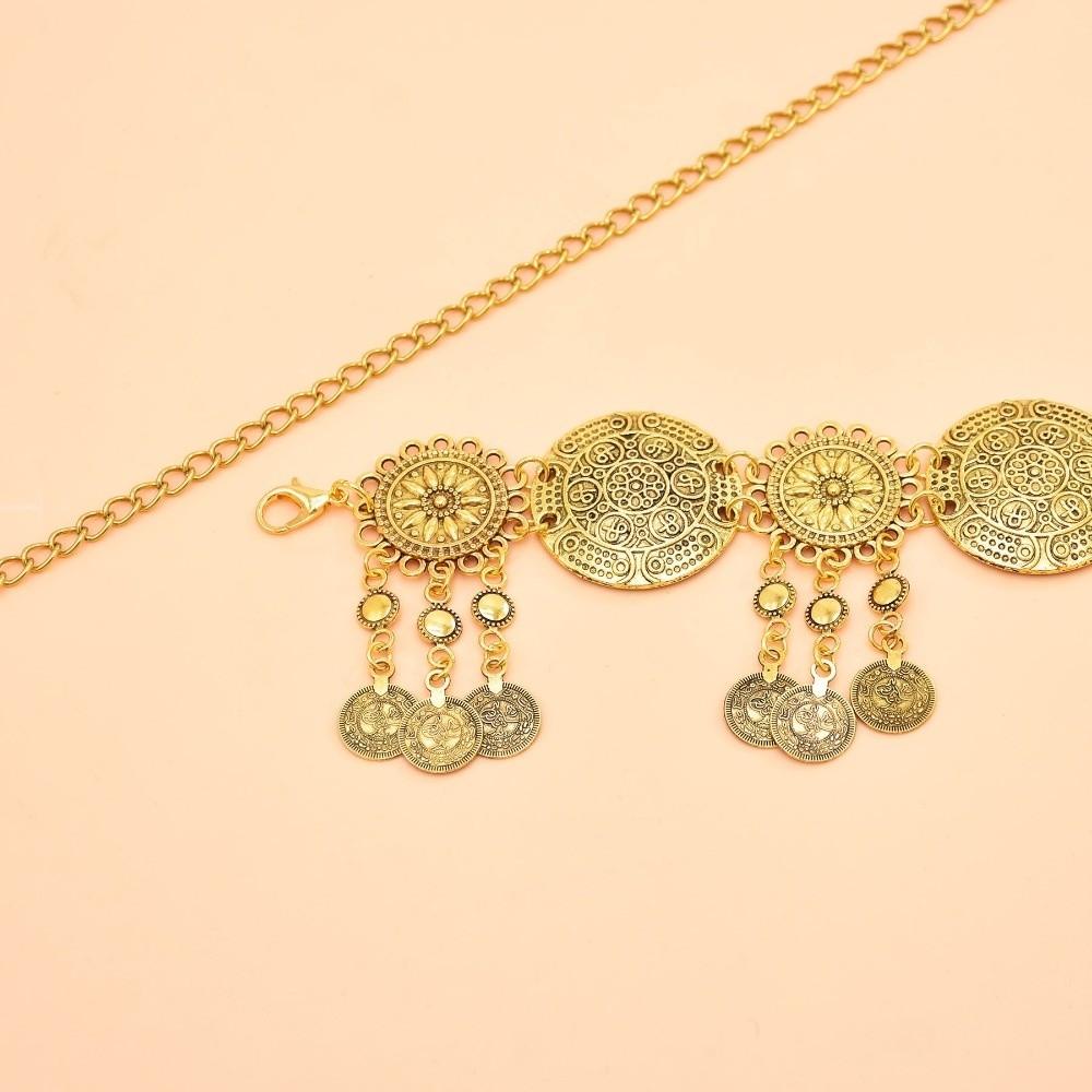 Pendant Tassel Belly Chain Metal Body Chain Fashion Ethnic Style Belt Dress Ornament