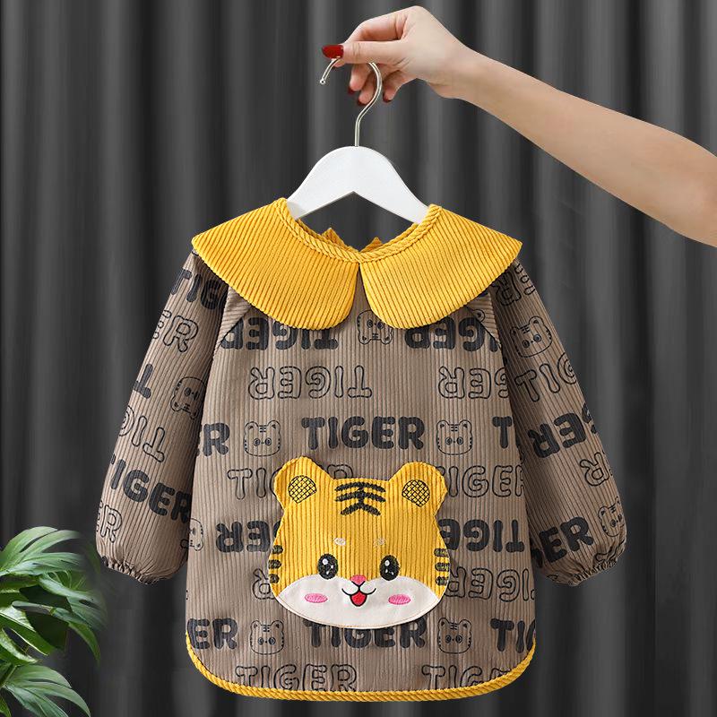Stylish Waterproof Children's Smock: Baby Bib & Outerwear for Boys & Girls - Autumn/Winter