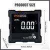 Digital Inclinometer Angle Gauge Meter Electronic Level LCD Display Waterproof Compact Measuring
