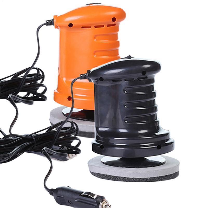 Portable 12V Car Polisher 120W Electric Buffer Body Waxing Machine Automotive Care Paint Polishing Sander Kit Car Buffer